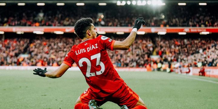 Luis Diaz ส่องประกายให้กับ Liverpool 